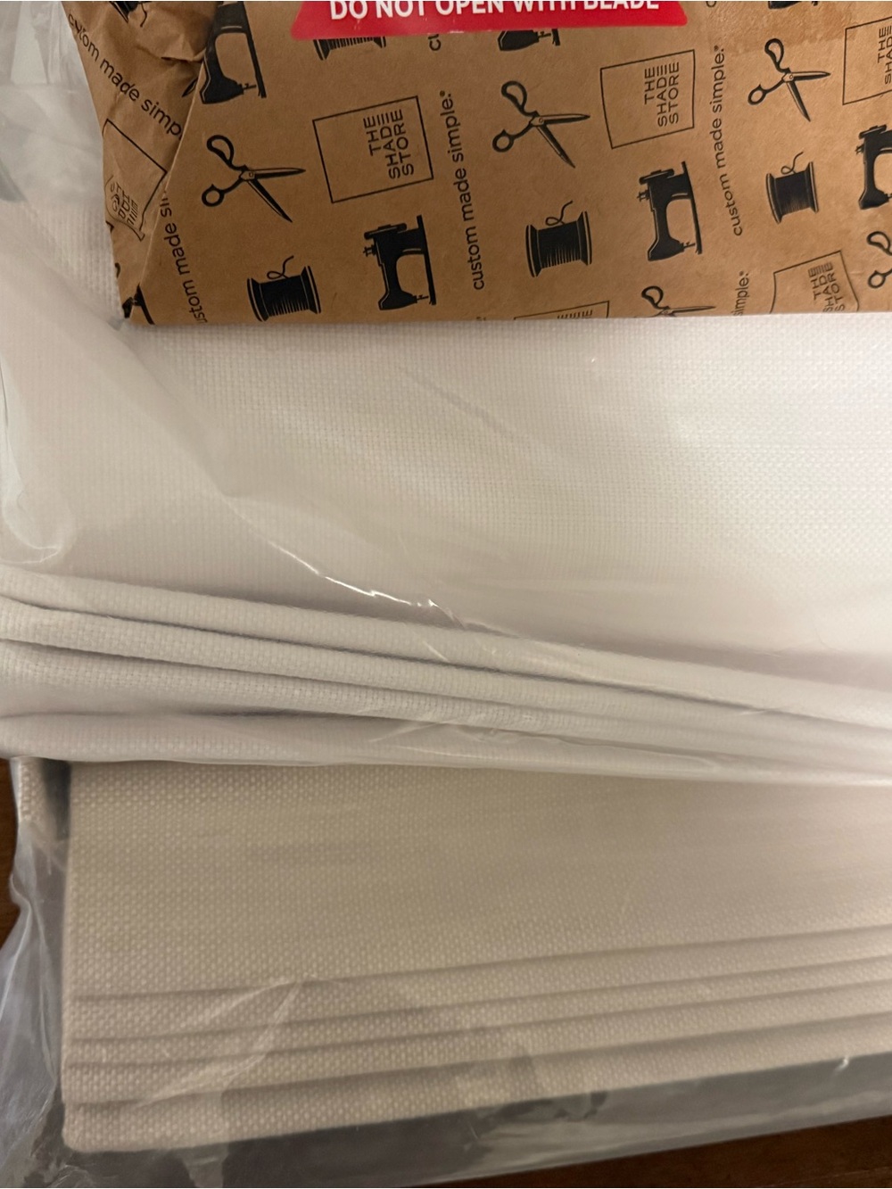 The Shade Store Roman Shades, new never used. $100 each
One white Roman shade - Picture 8 of 12